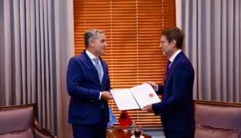Hoxha pret përfaqësuesin e ri të OBSH-së në Shqipëri: Fokus te shëndetësia dhe integrimi në BE