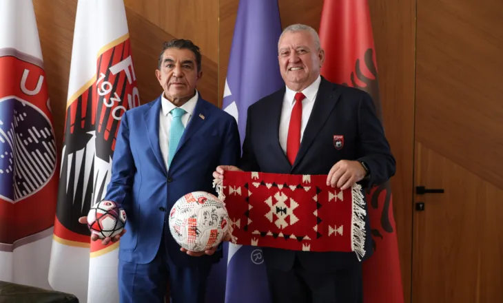 I dërguari i Trump viziton FSHF-në, Armand Duka: Futbolli promovon Shqipërinë në arenën globale