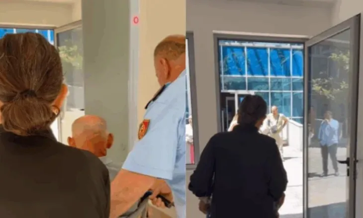 I moshuari me karrocë mezi hyn në GJKKO, gazetarja: Rampë s’ka, por rregullore për të kufizuar median po (VIDEO)