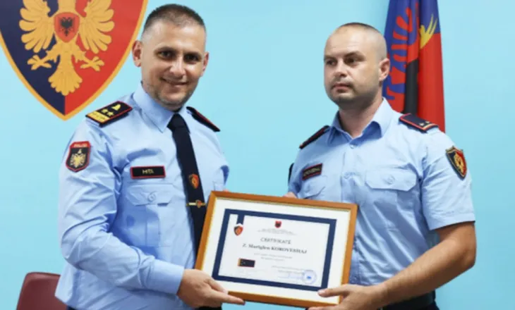 I shpëtoi jetën Rozalinda Plakut, kryepolici Hita ngre në detyrë Mariglen Koroveshaj