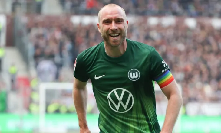 I skadonte kontrata në fund të qershorit, Eriksen largohet nga Wolfsburg me efekt të menjëhershëm