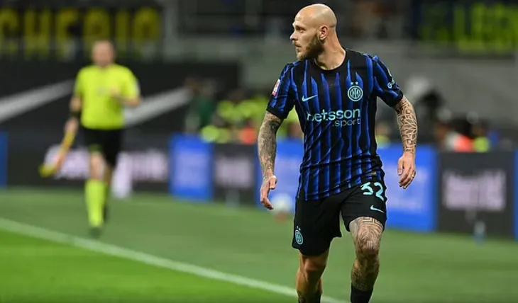 Inter nis bisedimet për rinovimim e kontratës së Dimarco, palët takim në Madrid gjatë ndeshjes së Champions