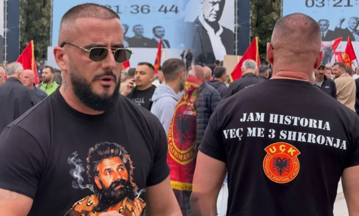 “Jam Historia veç me 3 shkronja”, Gold AG në “Marshin për Liri”