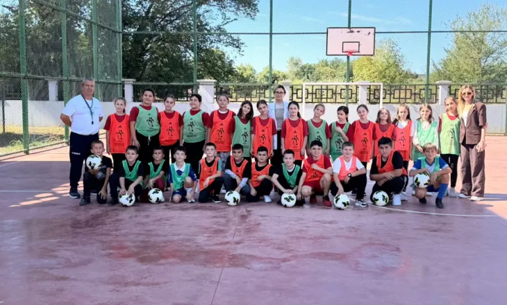 Java Europiane e Sportit/ FSHF promovon futbollin e vajzave në shkollën “Korb Muça”