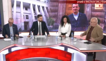 “Je njësh me kryeministrin”, Artan Hoxha përplaset me Eugen Beçin për pagat e magjistratëve: Po gënjen sy më sy… (VIDEO)