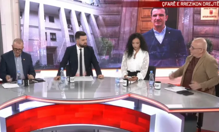 “Je njësh me kryeministrin”, Artan Hoxha përplaset me Eugen Beçin për pagat e magjistratëve: Po gënjen sy më sy… (VIDEO)