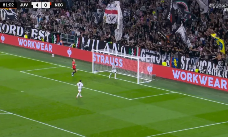 Juventusi nis me spektakël në Europa League, “Zonja e Vjetër” shkatërron NEC Nijmegen