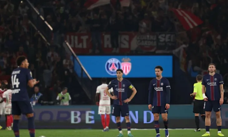 Kampionët e PSG katastrofë, munden nga Monaco dhe hyjnë në krizë! Vetëm 2 pikë pas 3 ndeshjeve të para