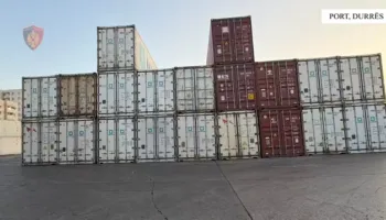 Kapen mbi 41 kg kokainë në Portin e Durrësit nga Brazili, vlera në treg 2 milionë euro