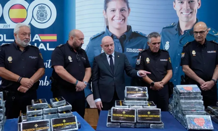 Kapet 2.7 ton kokainë/ Shkatërrohet organizata shqiptare që frymëzoi serialin e famshëm spanjoll