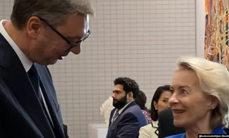 KE: Takimi von der Leyen-Vuçiç, spontan dhe i shkurtër