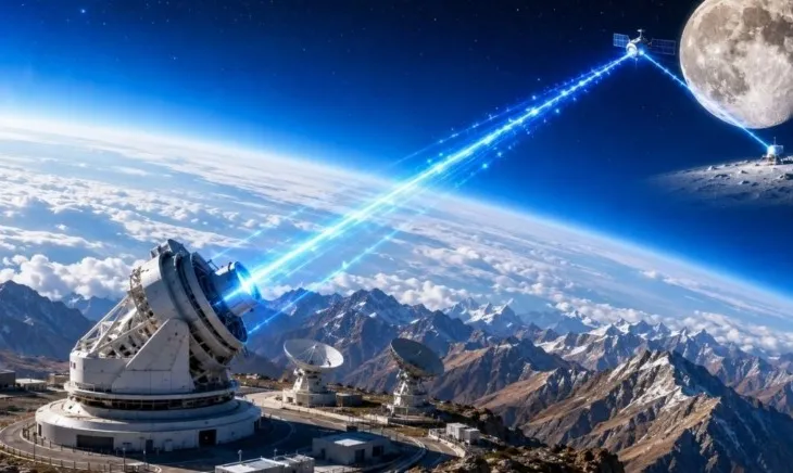 Kina “bashkoi” Tokën me Hënën me një lazer: Imazh 8K i transmetuar në vetëm 12 sekonda