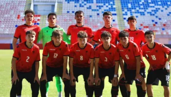 Kombëtarja U-17 me fitore bindëse ndaj Malit të Zi, në miqësoren e luajtur në Shkodër