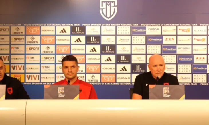 Konferenca për shtyp e Maran para San Marinos (live)
