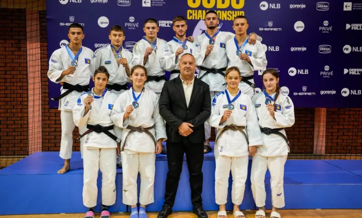 Kosova fiton 13 medalje në ditën e parë të Kampionatit Ballkanik të Xhudos në Pejë