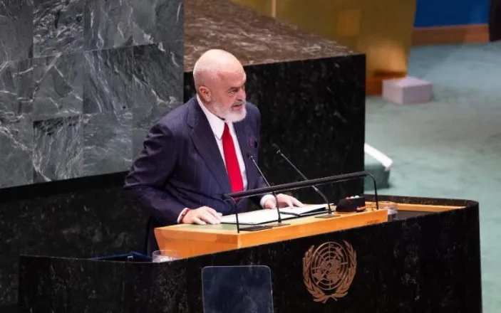 Kryeministri Edi Rama vizitë në Shtetet e Bashkuara, merr pjesë në Asamblenë e Përgjithshme të OKB-së
