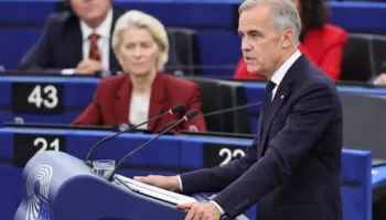 Kryeministri kanadez flet në PE: Së bashku jemi më të fortë! Tarifat, instrument presioni