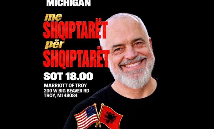 Kryeministri Rama takim në Michigan të SHBA me shqiptarët e Amerikës
