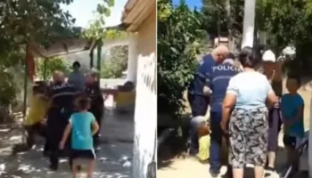 Kuçovë/ Shoqëruan me forcë kryefamiljarin në sy të fëmijëve, pezullohen nga detyra tre efektivët