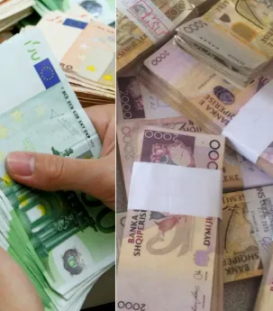 Kursi këmbimit të lekut, 8 shtator 2026