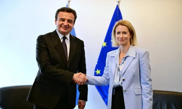 Kurti takohet me Kaja Kallas: UÇK-ja lindi si përgjigje ndaj spastrimit etnik nga Serbia