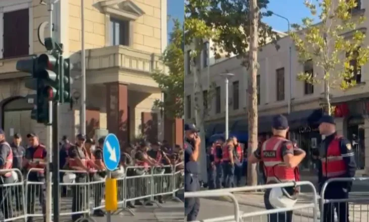 Kuvendi rrethohet me gardhe metalike, shtohen masat e sigurisë para protestës (VIDEO)
