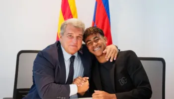 Laporta: Kritikat ndaj Yamal? Nuk i shoh kur fushatën për “Topin e Artë” e bëjnë edhe të tjerët