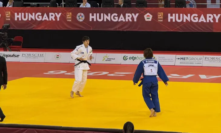 Laura Fazliu lufton për medaljen e bronztë në Grand Slamin e Hungarisë
