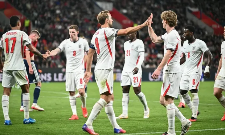 LIGA E KOMBEVE/ Anglia mori fitoren e parë pasi mposhti 2-0 Republikën Çeke në Pragë