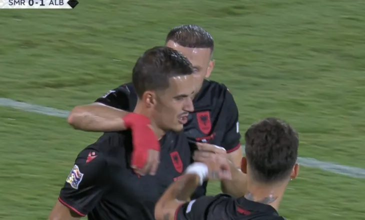 Liga e Kombeve: Shqipëria bën detyrën në pjesën e parë ndaj San Marino, Mehmeti e bën “sefte” (video)
