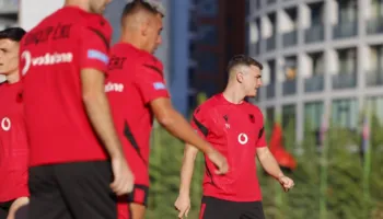 Liga e Kombeve: Shqipëria vijon përgatitjet, Asllani dhe Cake nuk stërviten me grupin