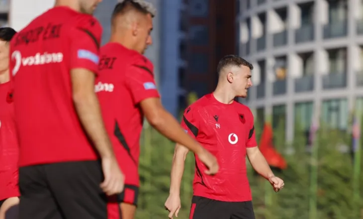 Liga e Kombeve: Shqipëria vijon përgatitjet, Asllani dhe Cake nuk stërviten me grupin