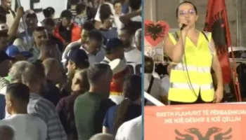 Luçiana Kokaj: Më 7 shtator, protesta e 100-të, të gjithë në shesh! Nuk ndalemi pa ikur kjo klasë politike