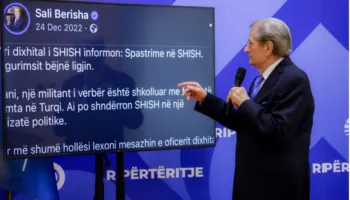 Masa ndaj drejtueses së SHISH, Berisha: Nivel i ulët tradhtie ndaj ligjit e detyrës