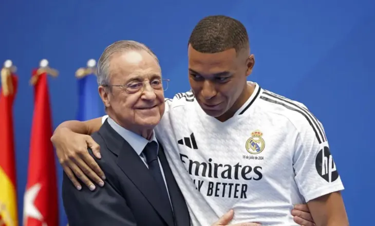 Mbappé: Kam qenë në kontakt me Florentino Pérez për 10 vite para se t’i bashkohesha Real