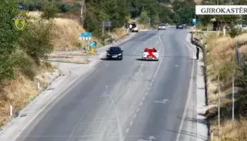 Mbi 1400 gjoba për një javë në Gjirokastër, policia monitoron rrugët me dron