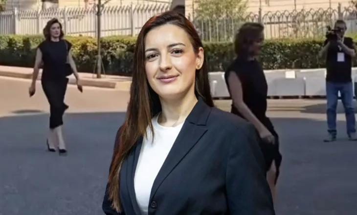 Me fustan të zi dhe të çarë/ Zegjine Zaushi shfaqet ekstravagante në Kuvend