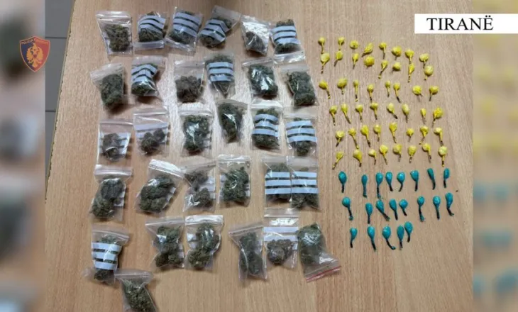 Me kokainë, kanabis dhe municione në makinë, arrestohet 27-vjeçari në Tiranë