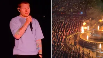 “Më vjen shumë keq”, Ed Sheeran përfundon i vetëm në skenë pas polemikave për Palestinën