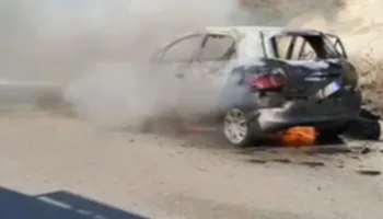 Merr flakë automjeti Toyota Auris te kthesa e Picarit