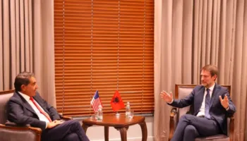 Ministri Hoxha takon të Dërguarin Special të Trump: Shqipëria dhe SHBA, angazhim për thellimin e partneritetit strategjik!