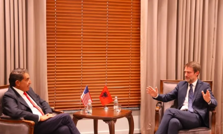 Ministri Hoxha takon të Dërguarin Special të Trump: Shqipëria dhe SHBA, angazhim për thellimin e partneritetit strategjik!