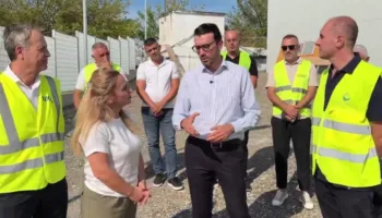 Ministri Karakaçi inspekton ujësjellësin e ri të Mamurrasit: Së shpejti nis investimi edhe për zonat rurale!