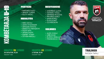 Miqësoret e Kombëtares U-19 kundër Lituanisë / Trajneri Fatjon Tafaj fton 22 lojtarë – Balkanweb.com – News24