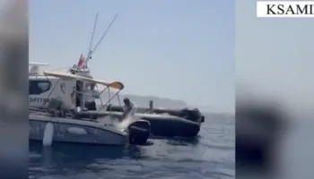 Mjeti lundrues merr flakë mes detit, shpëtohen 4 turistët gjermanë në Ksamil