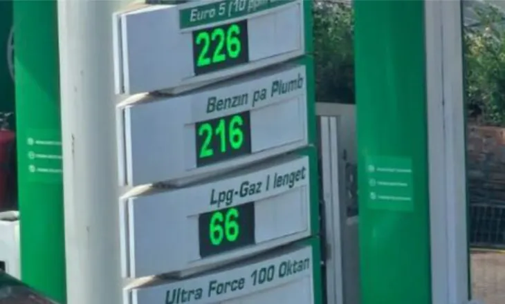 Nafta kap rekorde të reja, arrin 229 lekë, benzina 219 lekë për litër, nuk ndalet rritja e çmimeve të karburanteve