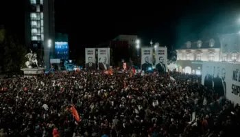 Nata e 13-të e protestës “Jo në emrin tim” në Prishtinë pas aktgjykimit të Speciales