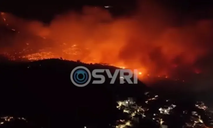 Nata e tmerrit në Himarë: Pamjet me dron