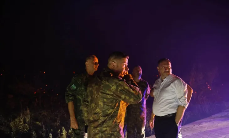 Natë tmerri në Himarë nga zjarret, turistët morën valixhet. Ministri Nufi: 171 efektivë në terren