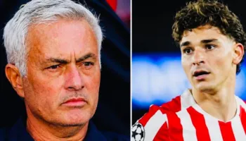 “Ndryshe nuk do të luajë deri në janar”, Mourinho jep mendimin e tij për situatën mes Atletico Madridit dhe Julian Alvarez